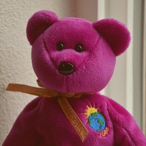 Ty Beanie Baby Millennium Bear 2000